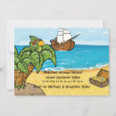 Recherche de île de trésor invitations Bateau de pirates