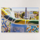 Recherche de guell de parc puzzles Barcelone