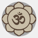 Recherche de lotus om autocollants Bouddhisme