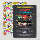 Recherche de chibi invitations Superhéros