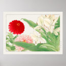 Recherche de zinnia posters Rouge