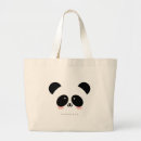 Recherche de panda kawaii sacs Noir et blanc