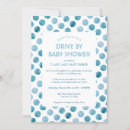 Recherche de polka dot baby shower invitations Aquarelle