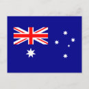 Recherche de drapeau australien cartes postales Patriotique