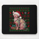 Recherche de chat sphynx tapis souris Joyeux noël