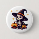 Recherche de halloween squelettique badges Pour enfants