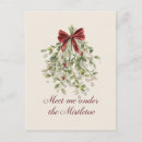Recherche de gui cartes postales Aquarelle