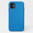 Recherche de cuir bleu iphone coques Décoratif