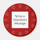 Recherche de coeur rouge magnets Noir