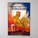 Recherche de vintage rooster posters France