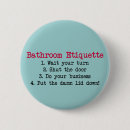 Recherche de salle de bains badges Humour