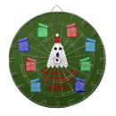 Recherche de rouge et vert jeux de fléchettes Noël