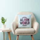 Recherche de sci fi coussins Extraterrestre