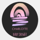 Recherche de bébés phoques autocollants Rose