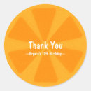 Recherche de tranche orange autocollants Agrume