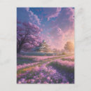 Recherche de fleurs japonaises cartes postales Paysage
