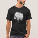 Recherche de pissenlit et blanc tshirts Noir