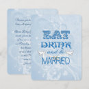 Recherche de de colombe mariage invitations Bleu