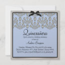 Recherche de diamond quinceanera invitations Argent