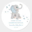 Recherche de éléphants mignons autocollants Baby shower d'éléphant