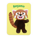 Recherche de panda rouge magnets Mignon