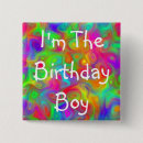 Recherche de garçons de partie badges Anniversaire