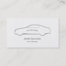 Recherche de vente voiture cartes visite Moderne