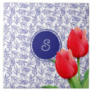Recherche de floral carreaux Rouge