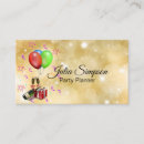 Recherche de ballons colorés cartes visite Professionnel