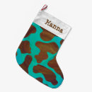 Recherche de vache chaussette de noël Brun