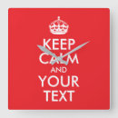 Recherche de texte horloges Rouge