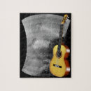 Recherche de guitare puzzles Instrument
