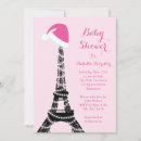 Recherche de tour eiffel baby shower invitations Invités