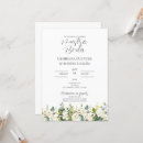 Recherche de boda en español invitations Flores blancas