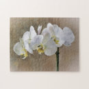 Recherche de orchidée blanche puzzles Floral
