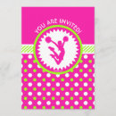 Recherche de acclamation invitations Pom pom girl