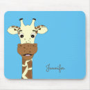 Recherche de girafe bande dessinée tapis souris Mignon