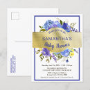 Recherche de purple floral baby shower invitations Chic boho