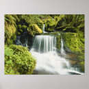 Recherche de tranquille posters Cascade