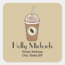 Recherche de grains de café autocollants Caféine