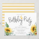 Recherche de tournesols jaunes invitations Fleurs