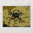 Recherche de poulpes cartes postales Pirate
