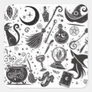 Recherche de wicca autocollants Magique