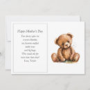 Recherche de maman chaude vœux cartes Mignon