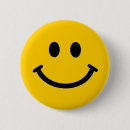 Recherche de visage souriant jaune badges Sourire