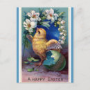 Recherche de easter chick cartes postales Floral