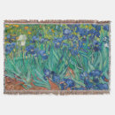 Recherche de van gogh couvertures plaids Iris