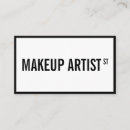 Recherche de presentation cartes visite Maquillage