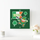 Recherche de drapeau irlandais horloges Celtique