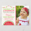 Recherche de watermelon anniversaire invitations Anniversaire de la pastèque